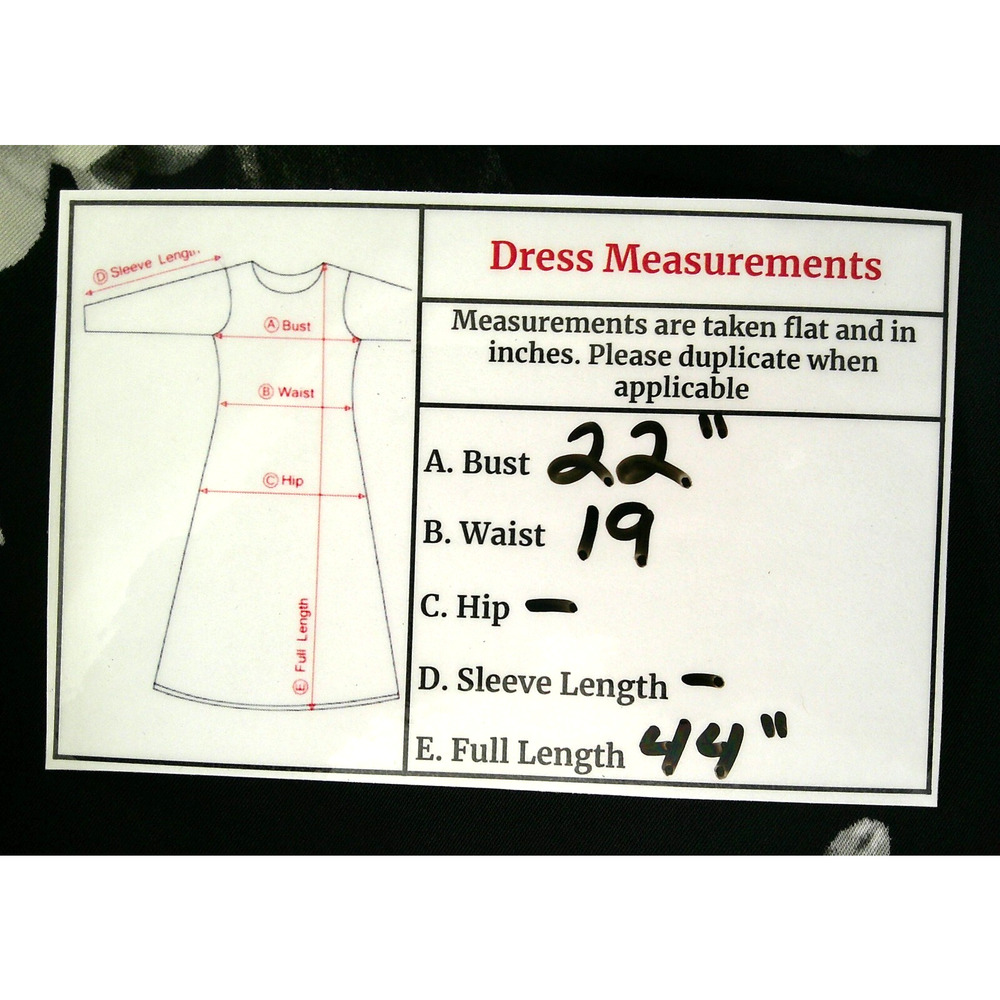 NWT Worthington XXL Black & White Floral Satin Spaghetti Strap Midi Dress - Picture 13 of 13